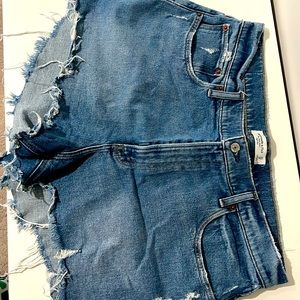 Like new Curve love high waist denim shorts